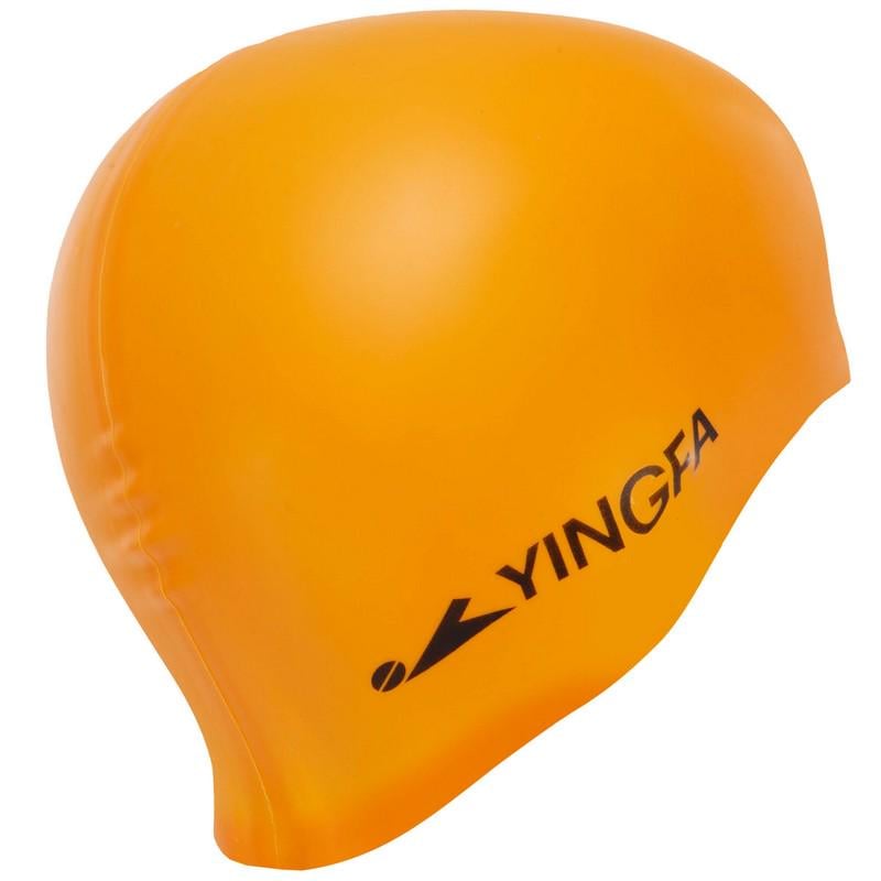 Шапочка для плавання YINGFA C0067 силіконова Помаранчевий (C0067_Оранжевый) - фото 3 Шапочка для плавання YINGFA C0067 силіконова Помаранчевий (C0067_Оранжевый) - фото 3