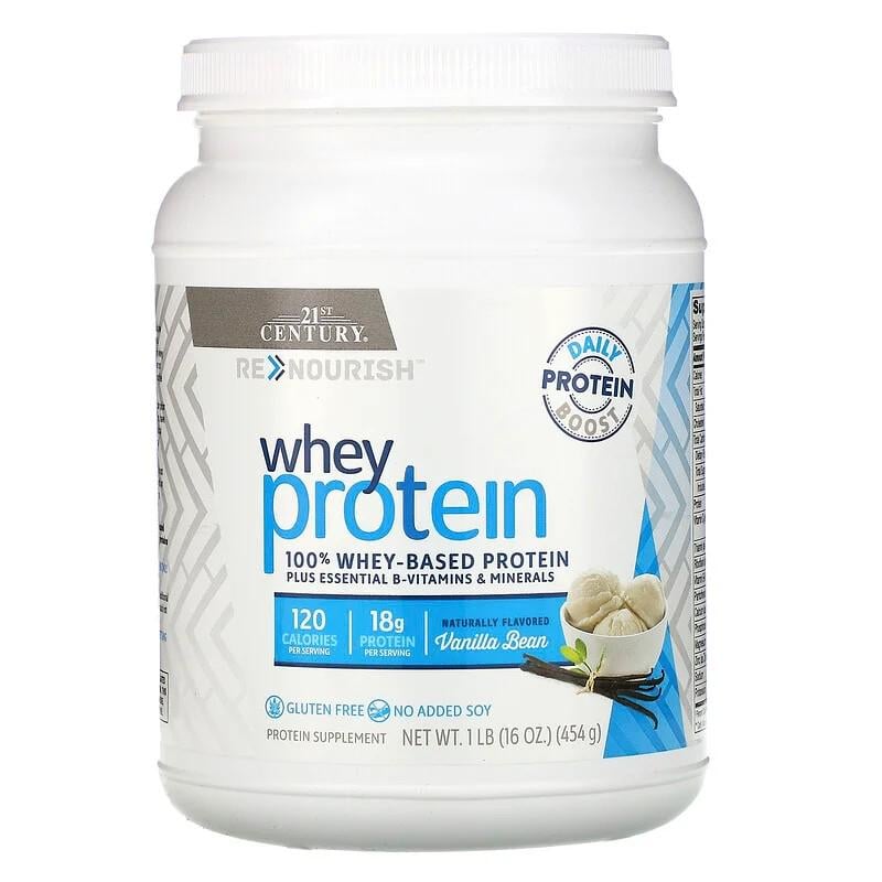 Протеин 21st Century ReNourish Whey Protein Vanilla Bean 454 г