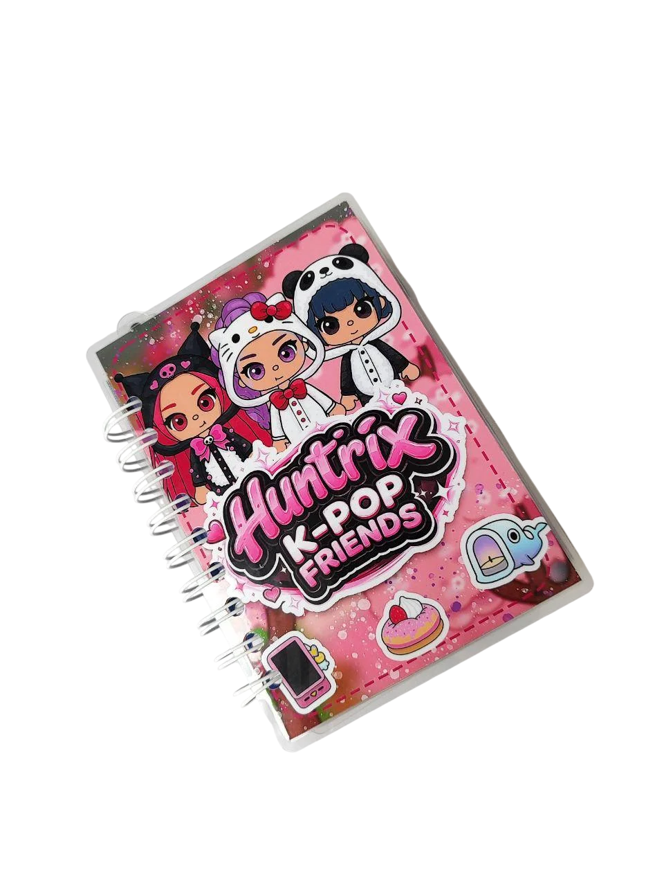 Книга для малюків на липучках Huntrix K-POP Friends А6 10,5x14,8 см від 3 років (37694209)