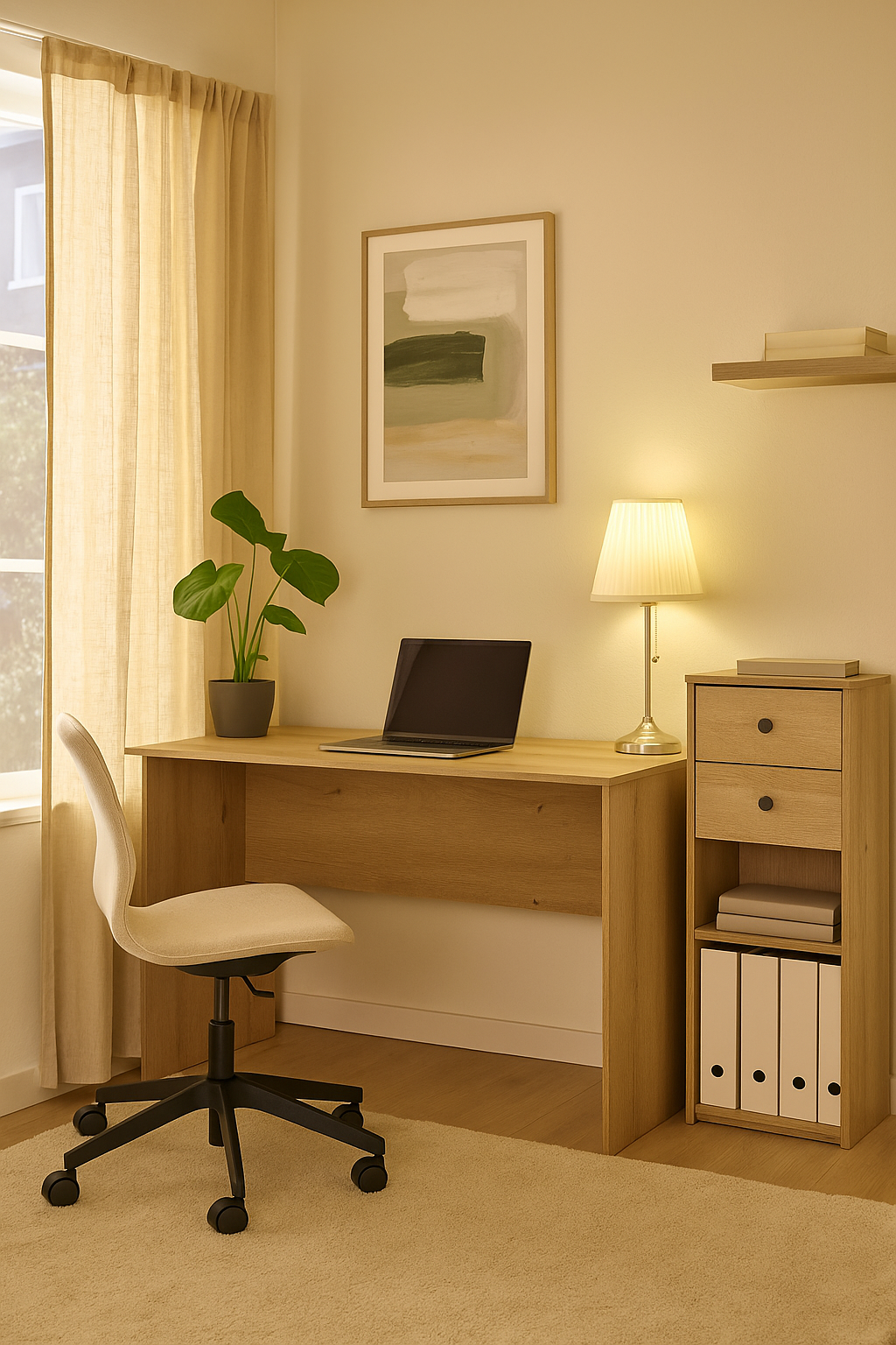 Стол прямой ОП-104 Дуб Эвок прибрежный (400639) - фото 2