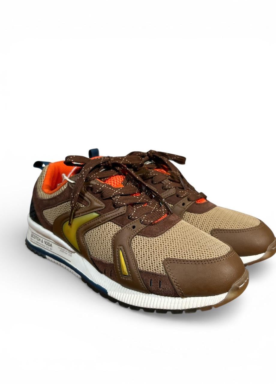Кроссовки мужские Scotch&Soda р. 42/USA 8,5/28 см Коричневый (31301992)
