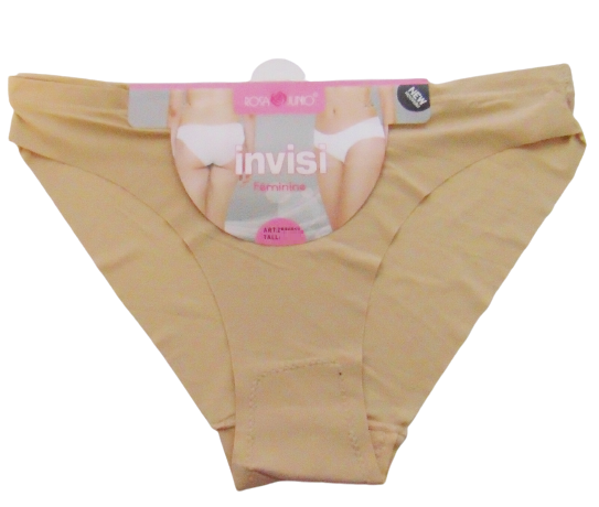Женские трусики Invisi 90012 бесшовные XXL Бежевый (1649573009)