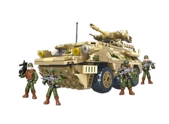 Конструктор LimoToy KB 2014 Военная техника фигурки 424 деталей в коробке (6903317564538) Конструктор LimoToy KB 2014 Военная техника фигурки 424 деталей в коробке (6903317564538)
