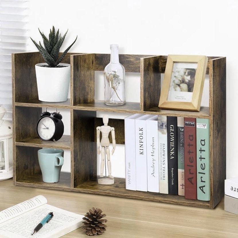 Полка-надстройка настольная из дерева Тирасол палисандр (АКД-004402)