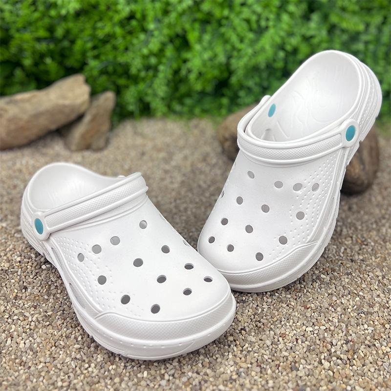 Крокси жіночі Е-001425-1 p. 37 23,5 см Білий (77940163)