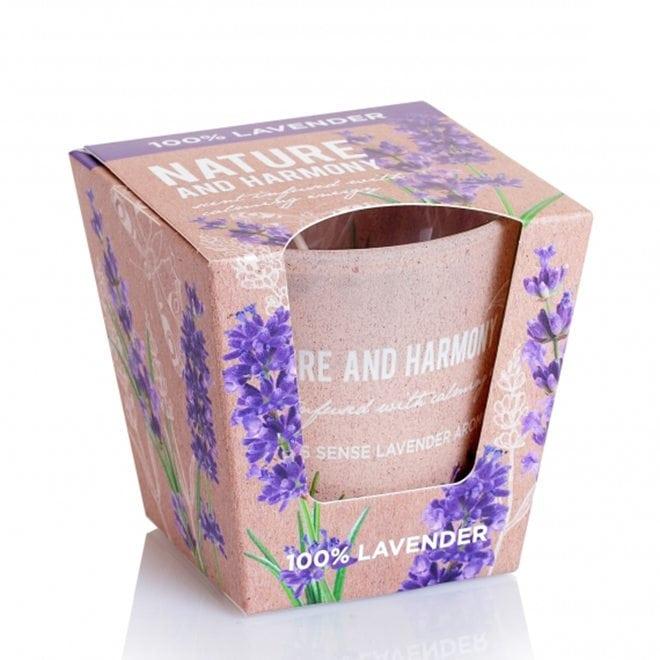 Свеча ароматическая Nature and Harmony Lavender (28745)