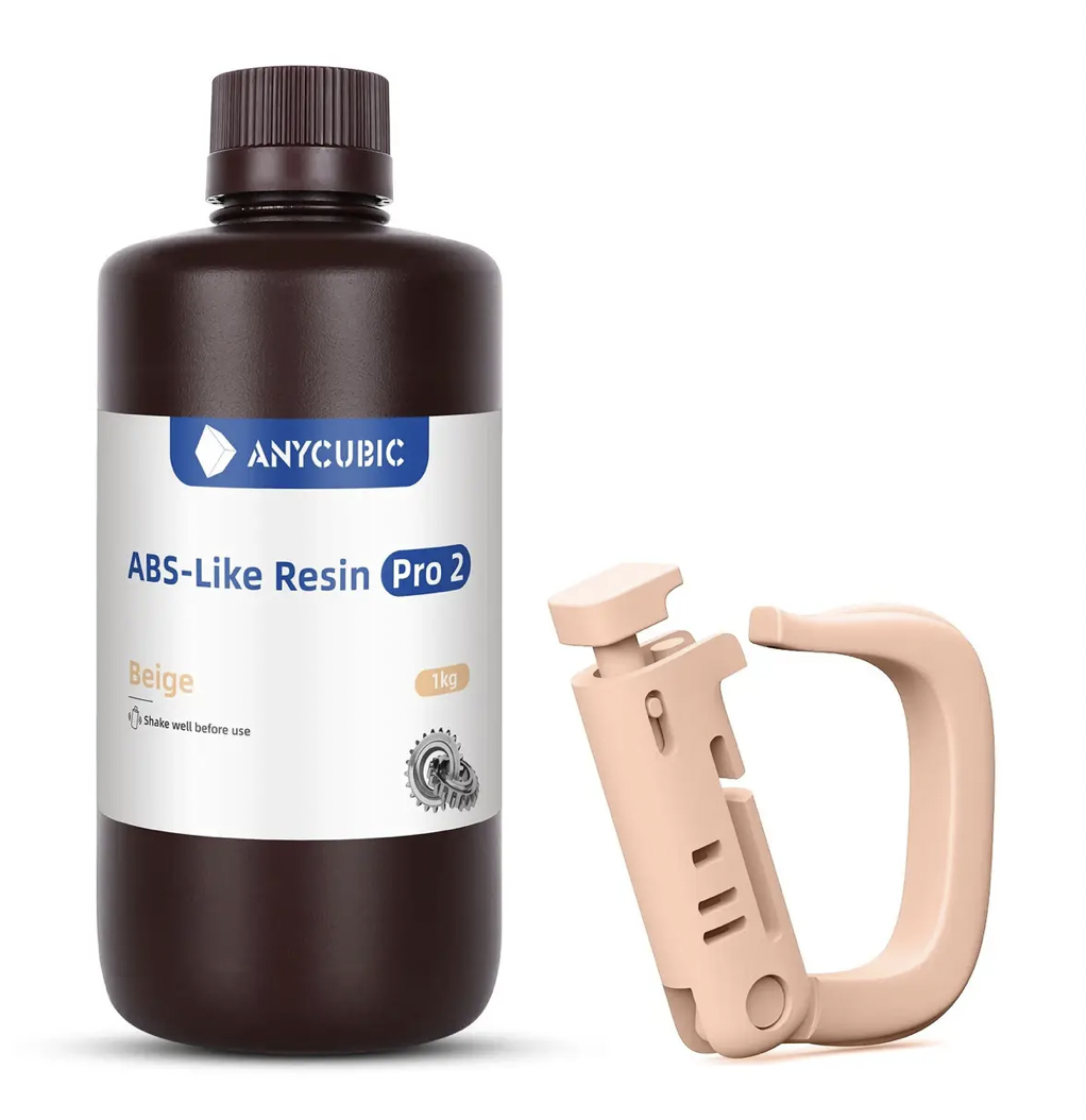 Фотополімерна смола Anycubic ABS-Like Resin Pro 2 Beige (SABP2BG-102A) - фото 2