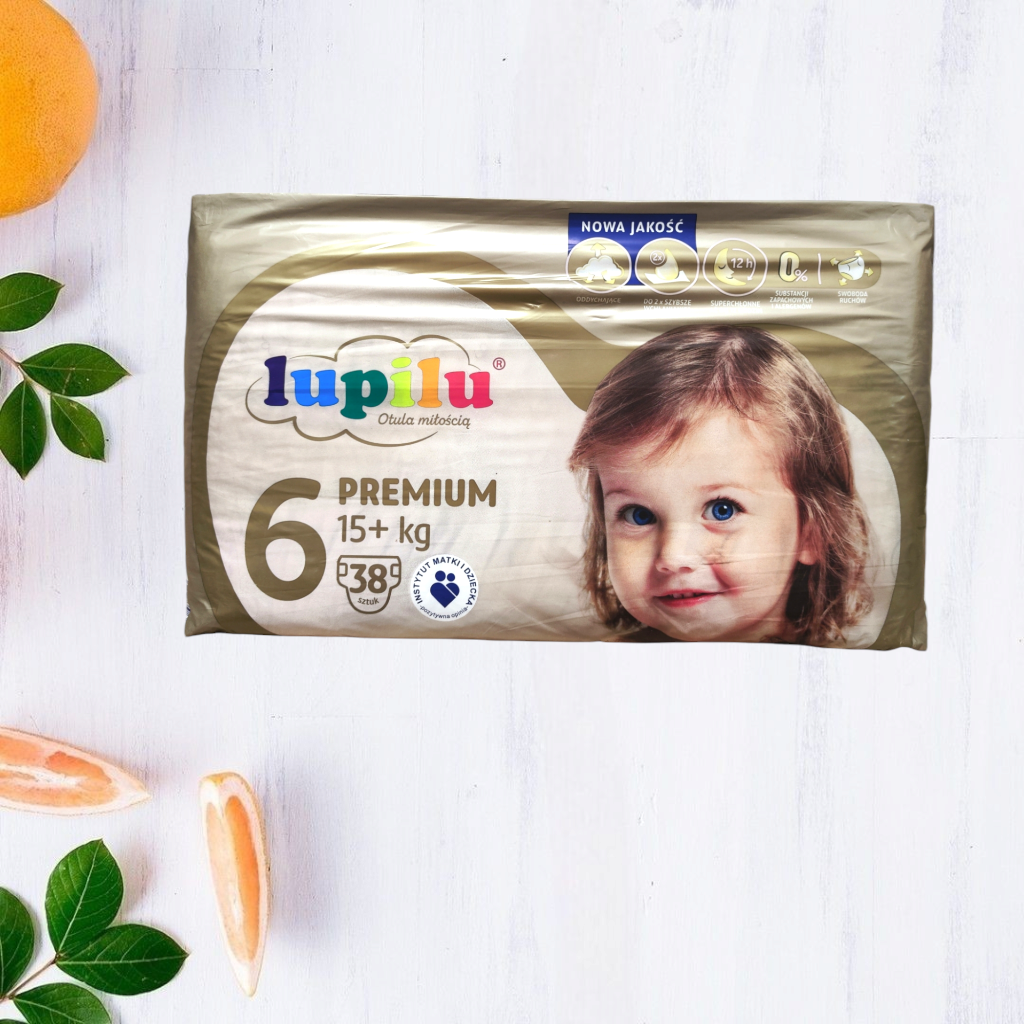 Підгузки Lupilu Premium 6 15+ кг 38 шт.