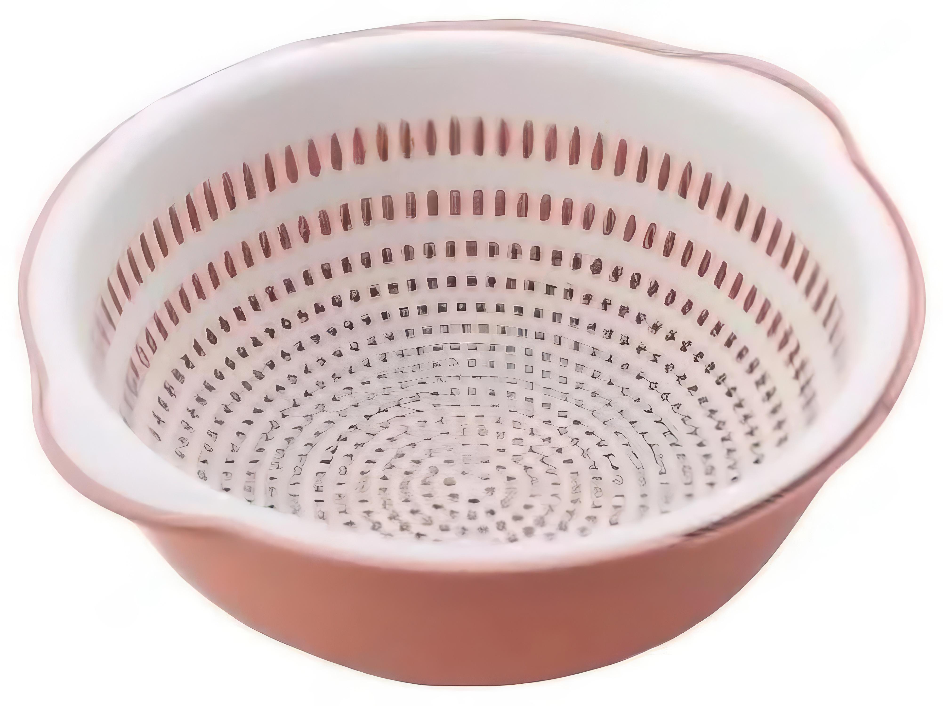 Миска-сито Stenson WHW21133-39 2в1 25x27x10 см (572853)