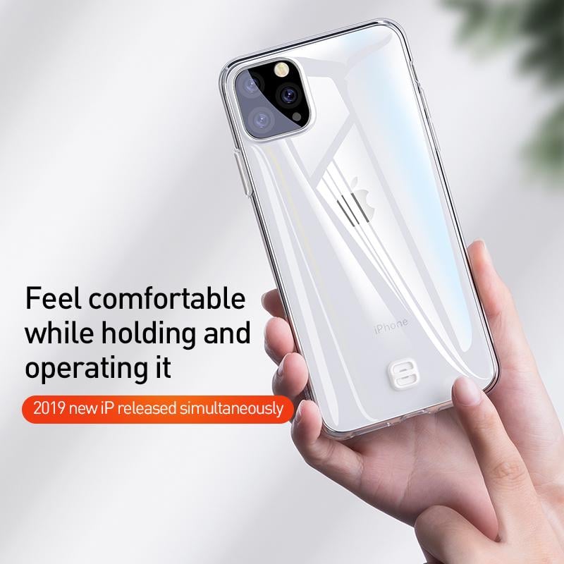 Прозрачный чехол BaSEus для iPhone 11 Pro Max, серия Simple TPU - фото 8