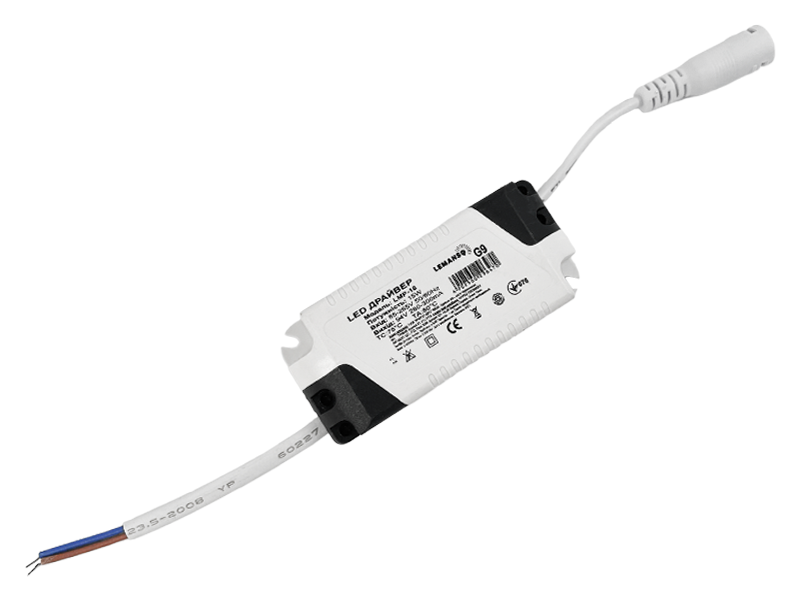 Драйвер Lemanso LMP-18 для LED панелей 94 V 15W IP33 (7002)