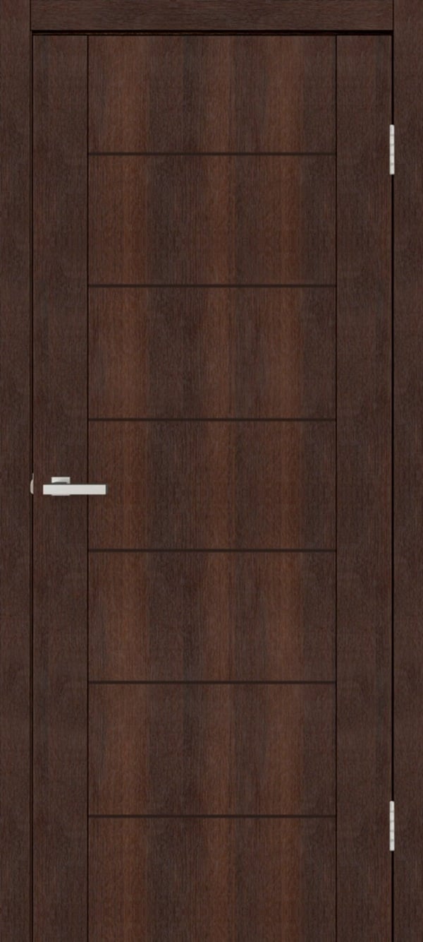 Дверное полотно MS Doors VERMONT 90х200 см Орех лесной Глухое (146782)