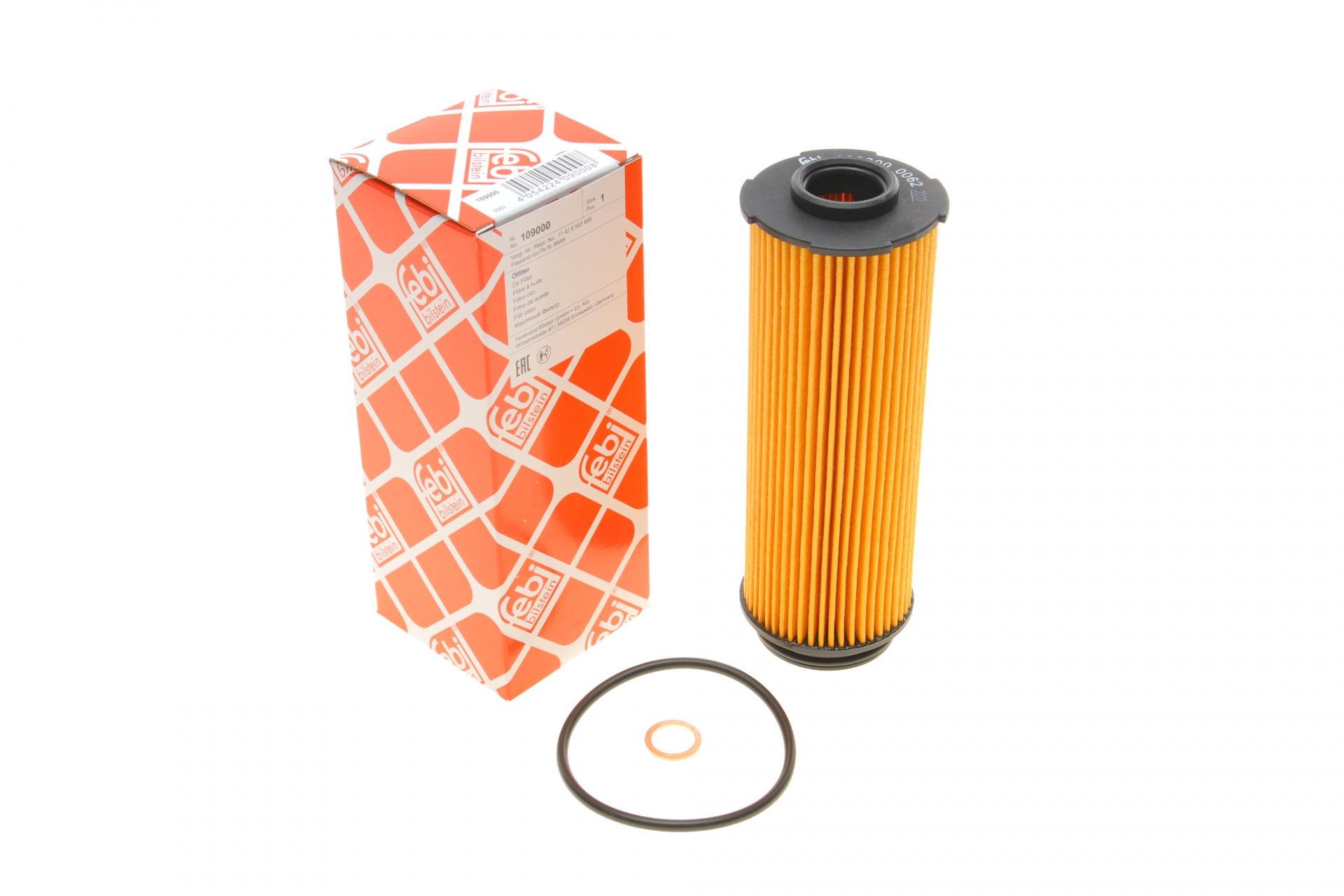 Фильтр масляный FEBI BILSTEIN для BMW 3 F30/F80/5 G30/F90 3,0 15- B58/B57- (109000)