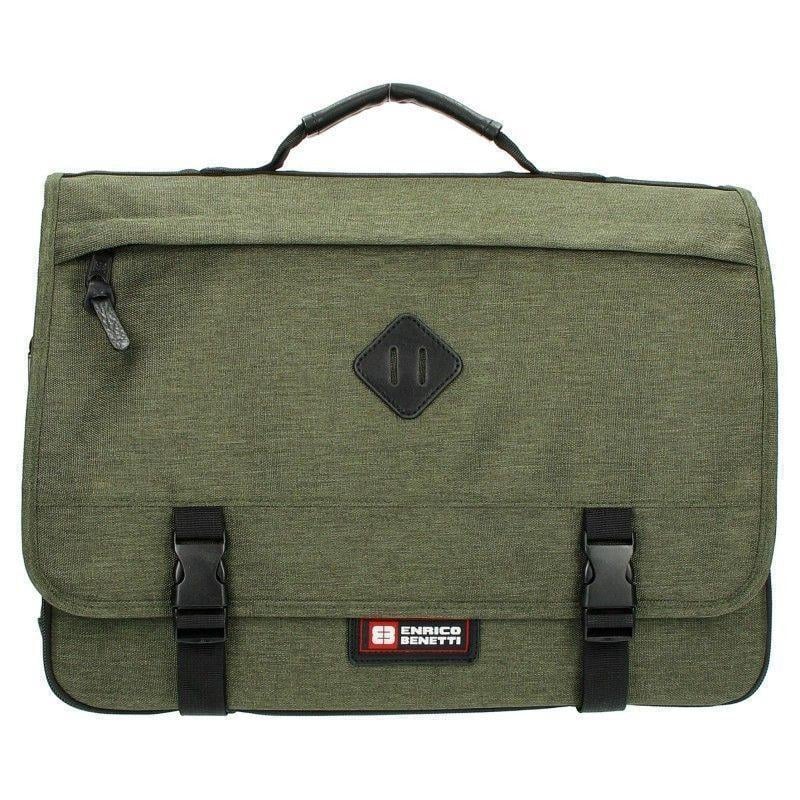 Портфель мужской Enrico Benetti MONTEVIDEO Olive А4 (Eb54548 029)