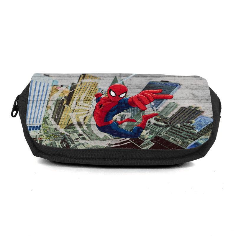Пенал школьный Паук Spiderman-042 Черный (1560354594)
