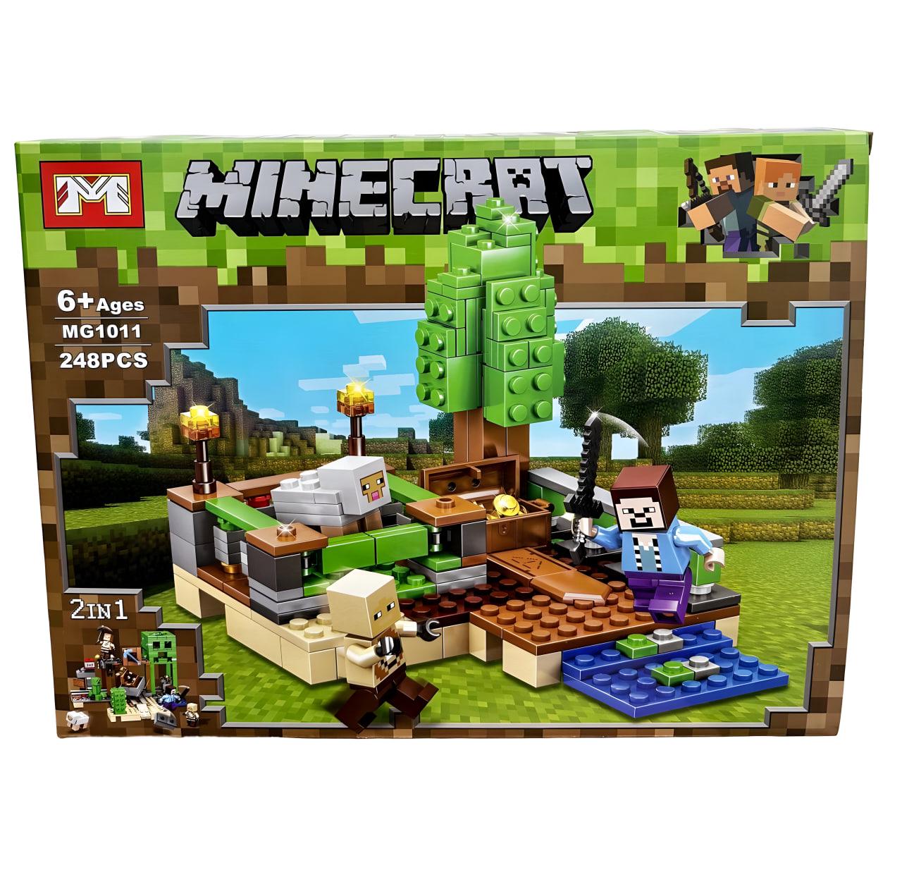 Конструктор Minecraft Пригоди 248 деталей (MG1011) Конструктор Minecraft Пригоди 248 деталей (MG1011)