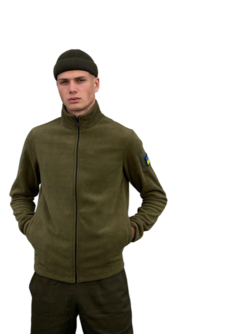 Кофта флісова 204249 2XL Олива