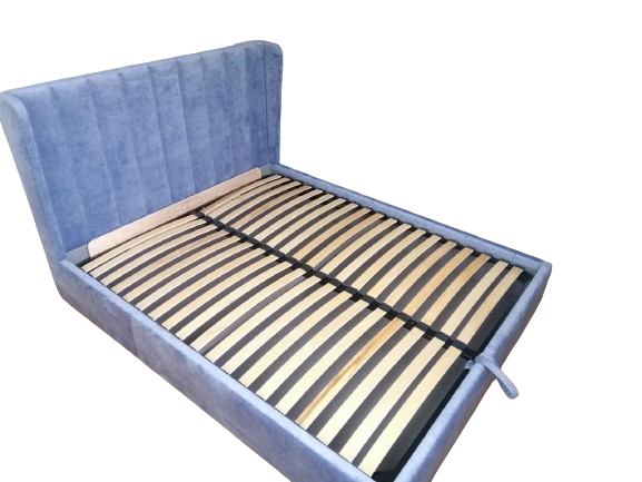 Кровать двуспальная Бренди 1,6х2 м Голубой (18233171)