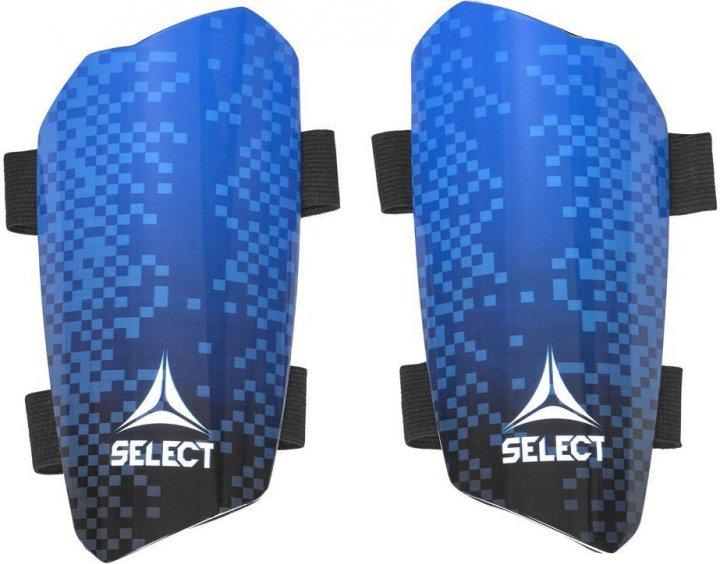 Щитки футбольные Select SHIN GUARDS STANDARD v23 рост 140-160 см Unisex M Синий/Черный (5703543311132)