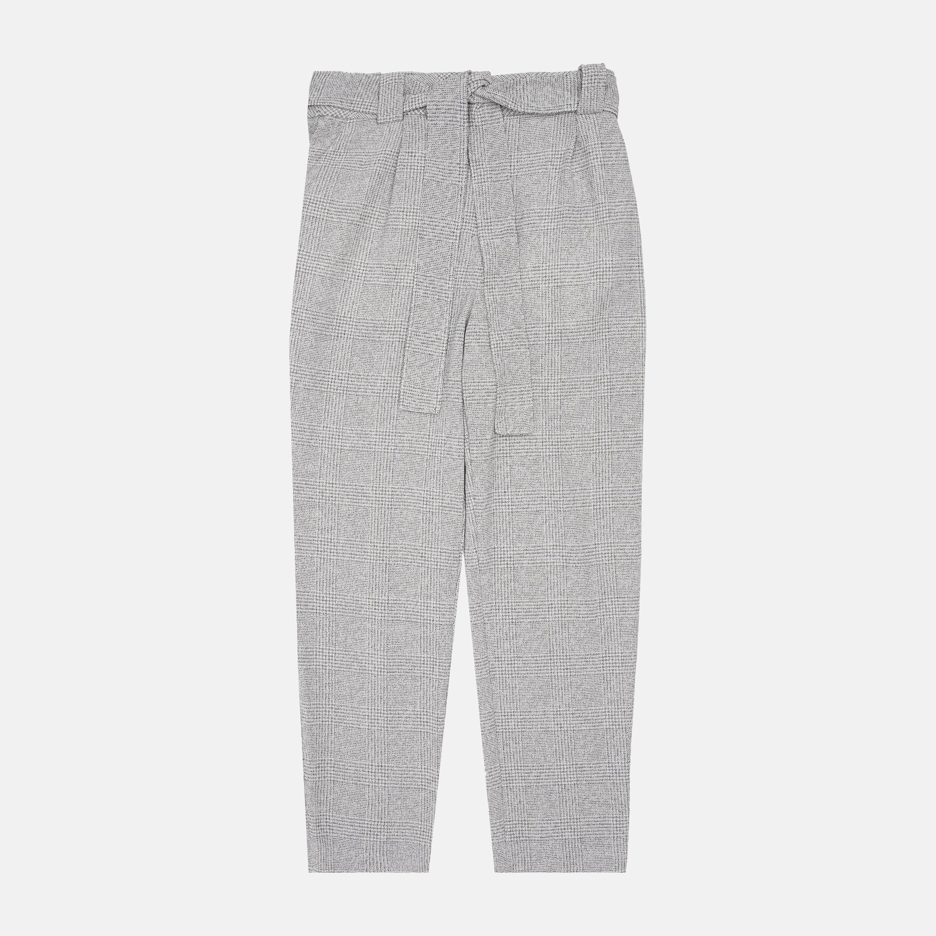 Брюки в клетку р. 38 Светло-серый (1718040sm)