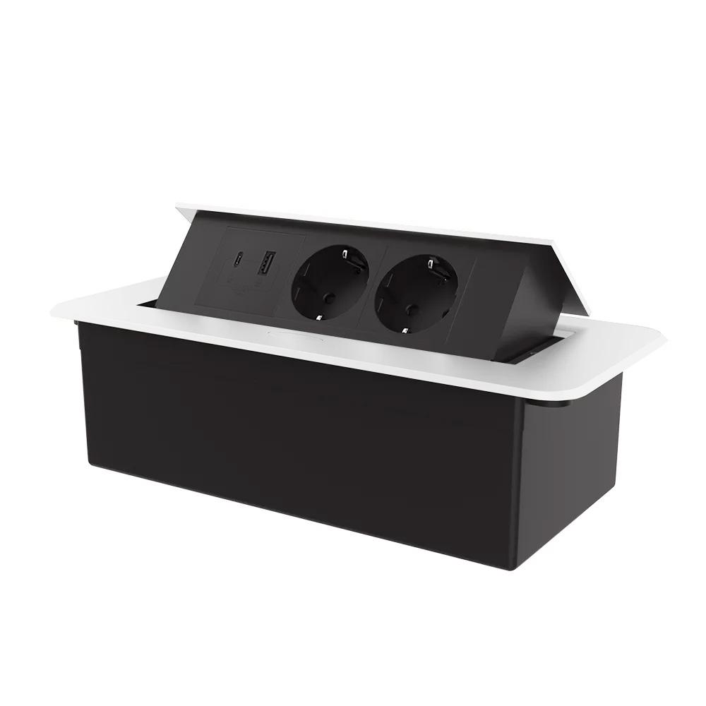 Розетка мебельная LIVOLO из USB-A/USB Type-C 36 Вт алюминий Белый (VL-SHS013-TC.UA.UC-BP-W) Розетка мебельная LIVOLO из USB-A/USB Type-C 36 Вт алюминий Белый (VL-SHS013-TC.UA.UC-BP-W)