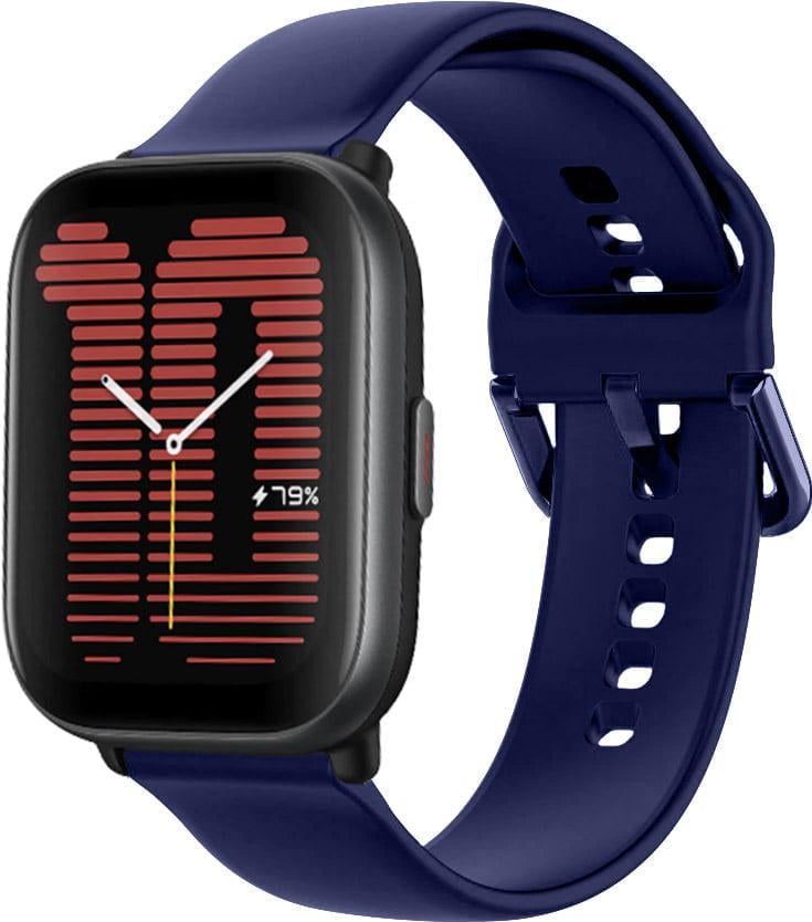 Ремешок Style для Amazfit Active Dark Blue (38428-5D) Ремешок Style для Amazfit Active Dark Blue (38428-5D)