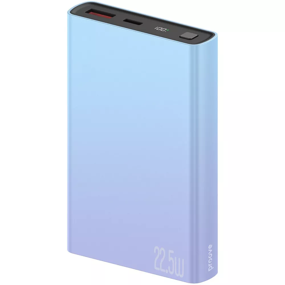 Повербанк Proove Hyper Flux Plus швидка зарядка 22,5W 10000 mAh Градієнт