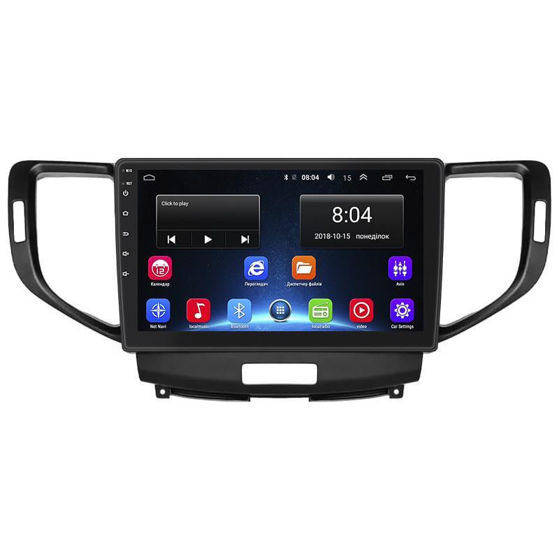 Автомагнитола штатная Lesko для Honda Accord VIII 2007-2011 9" 2/32Gb Wi-Fi GPS Base MOB