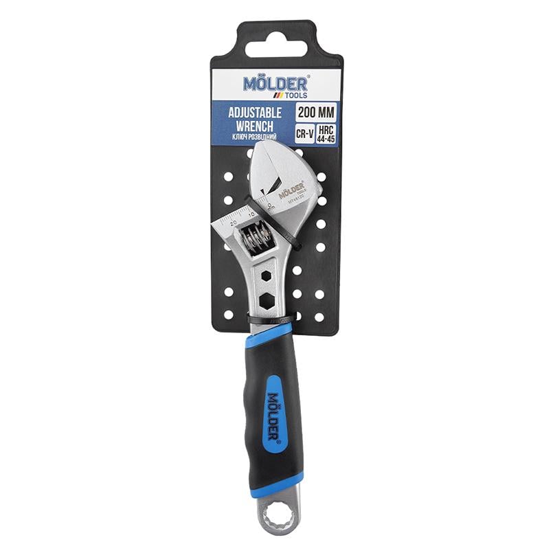 Ключ разводной Molder Cr-V 200 мм D 24 мм (MT48120)