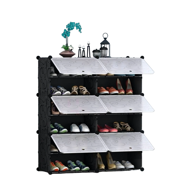 Шкаф-органайзер для обуви пластиковый MP D2-6 85х21х95 см (6-14-15935)