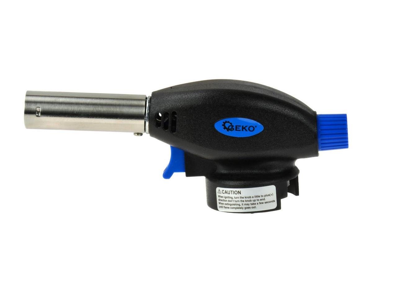 Газовая горелка на цанговом картидже GeKo с пьезоподжигом 220 г (G20061)