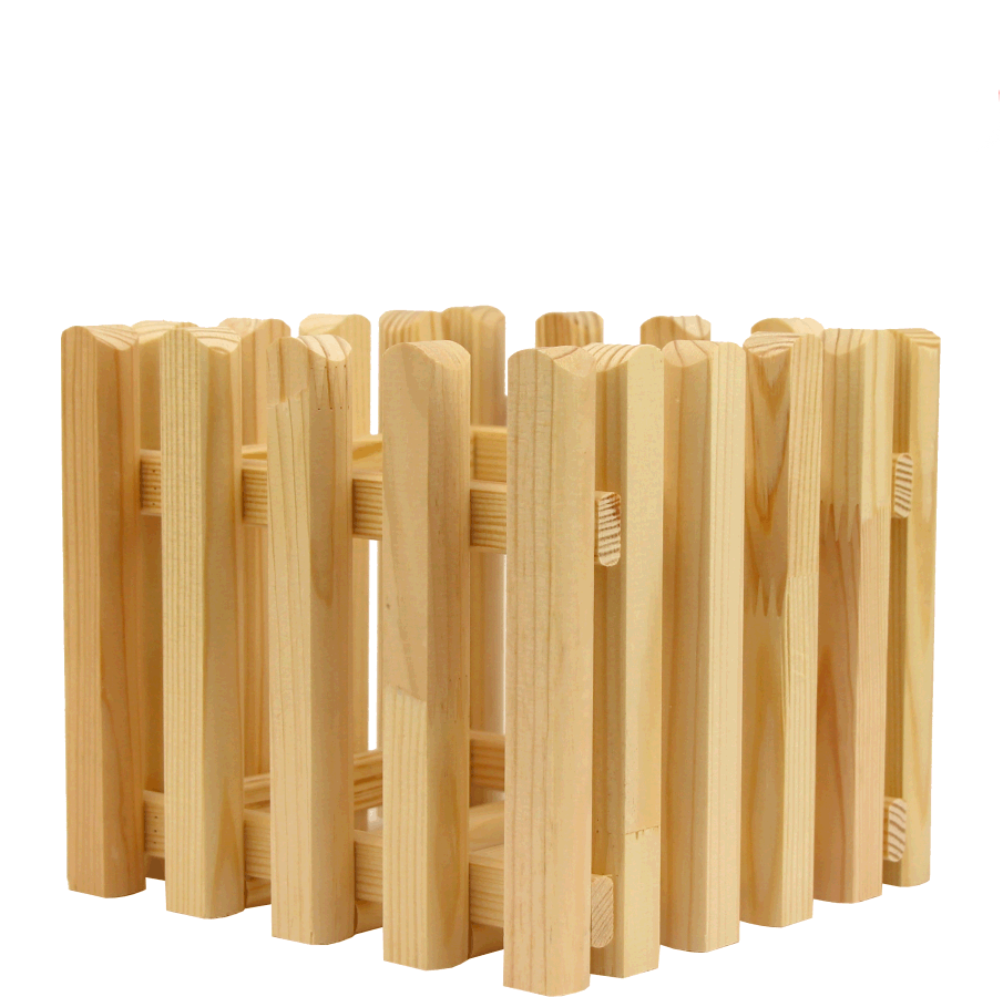 Ящик для декупажа Rosa Talent квадратный сосна 20х20х18 см (4823098523536)