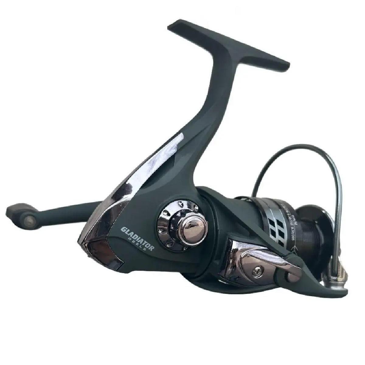 Рыболовная катушка безынерционная Gladiator Major 3000 5+1 Grey (GL7153)