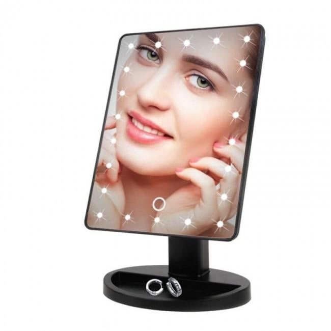 Зеркало настольное Large Led Mirror с подсветкой LED (1025) - фото 6