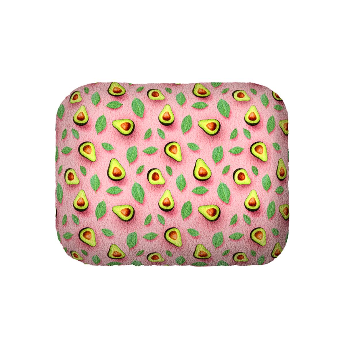 Лежанка для собак Collar WAUDOG Relax Авокадо на розовом S 34х45х17 см (Collar313-4051) - фото 2