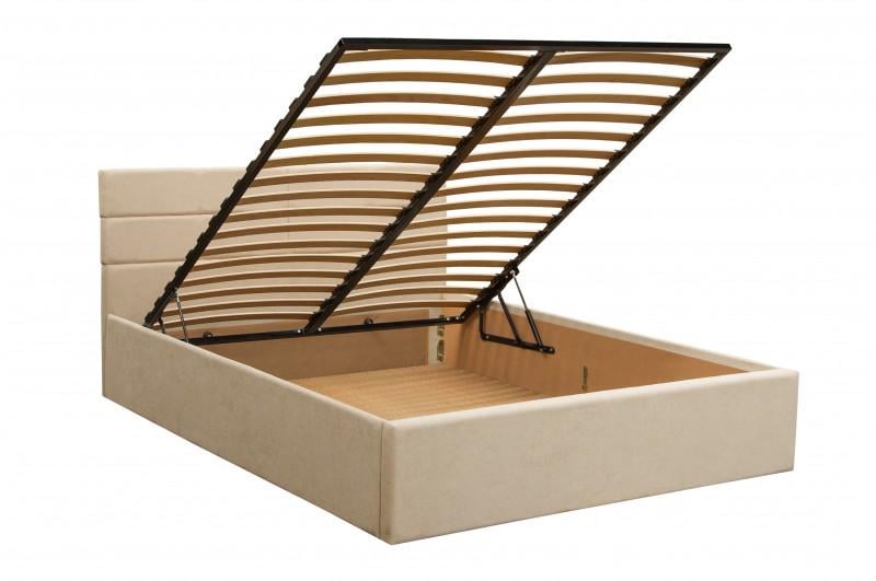 Кровать Дюна Мікс Меблі 1600х2000 мм Бежевый - фото 2 Кровать Дюна Мікс Меблі 1600х2000 мм Бежевый - фото 2