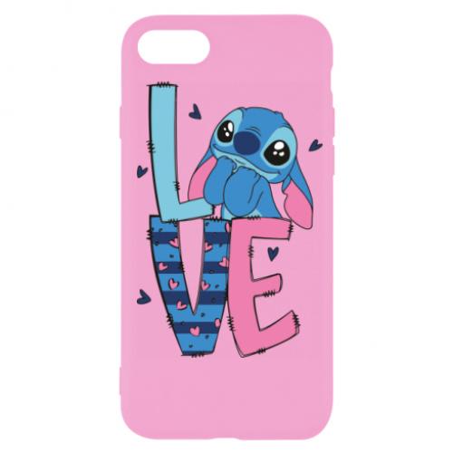 Чехол для iPhone 7 Стич Love (17123335-7-199943)