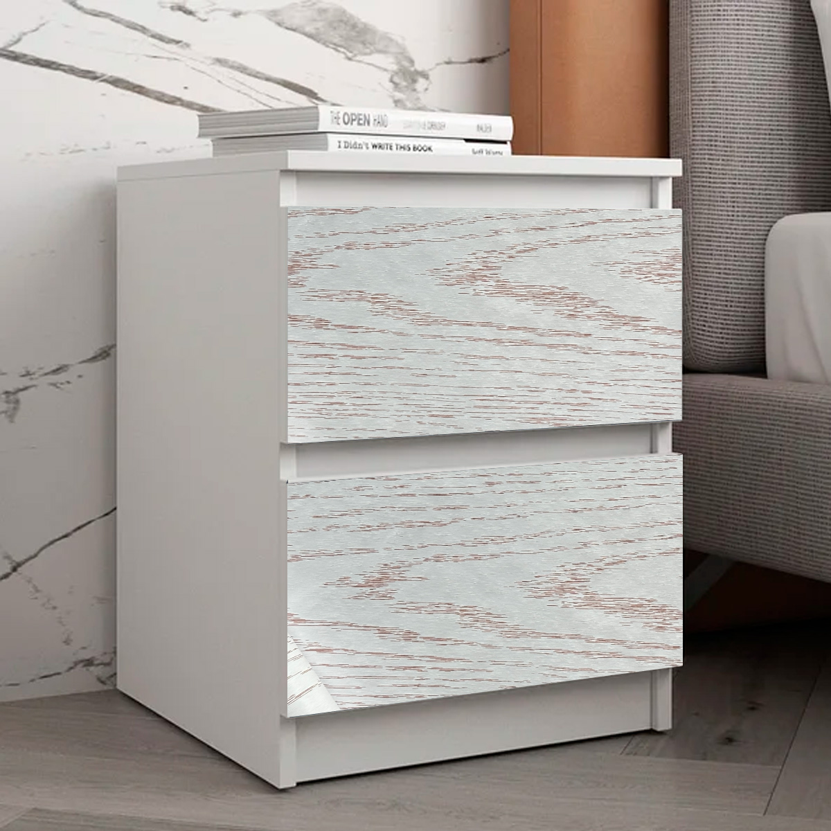 Самоклеящаяся пленка 0,45х10 м Белое дерево (3501) - фото 2