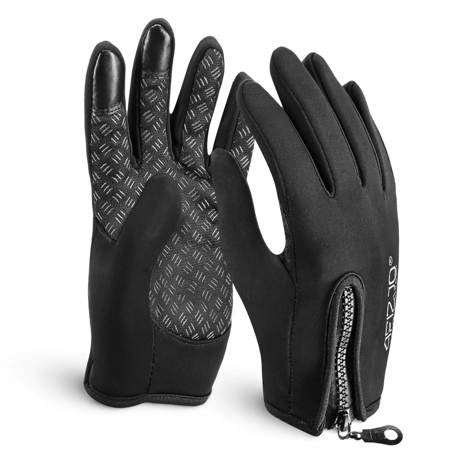 Перчатки для бега 4FIZJO M Black (P-5907739318121)