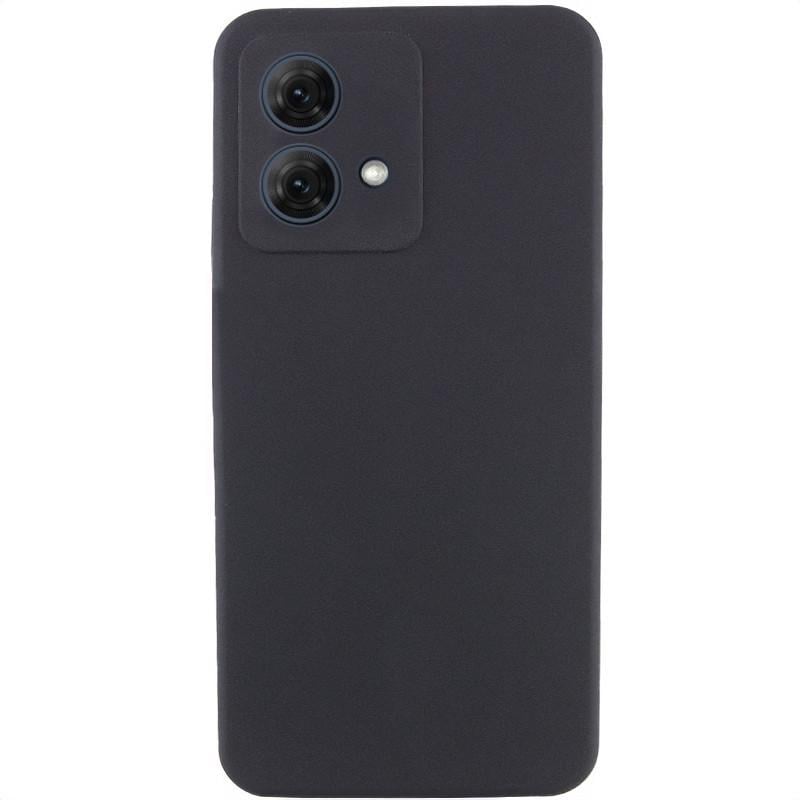 Протиударний чохол Silicone Cover Lakshmi Full Camera (AA) для Motorola Moto G84 чорний