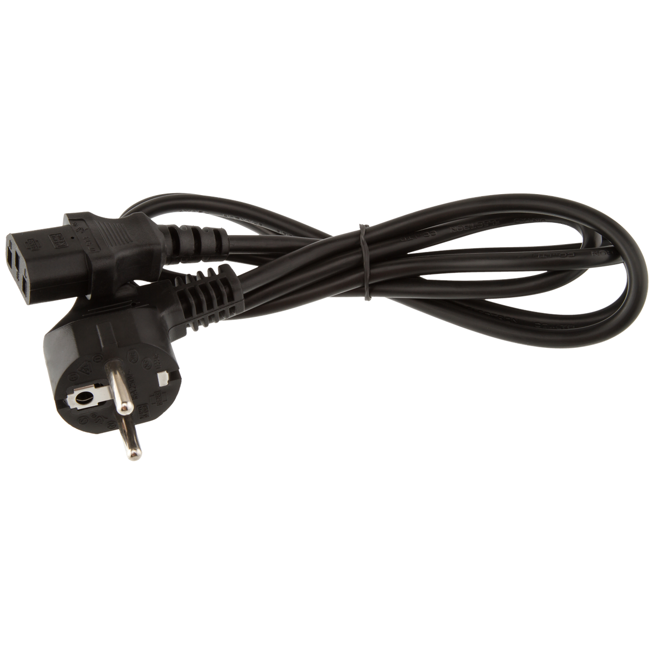 Кабель питания 220V LP CEE 7/4 C13 3x0,5 мм2 1,2 м