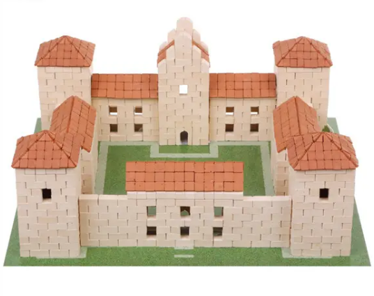 Керамічний конструктор із міні цеглинок Жовківський замок (70316) - фото 2 Керамічний конструктор із міні цеглинок Жовківський замок (70316) - фото 2