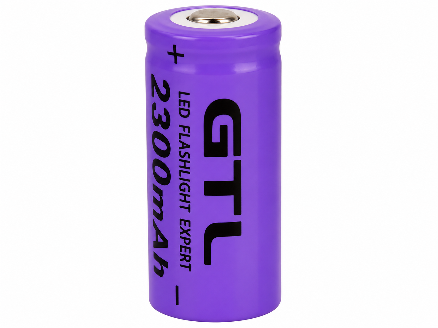 Батарея аккумуляторная литий-ионная GTL 16340 3,7V 2300 mAh (35223715)