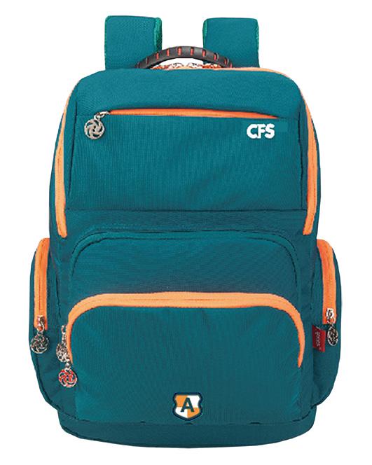 Рюкзак молодежный Cool For School 41x30x13 см 6-15 л Бирюзовый (CF86058)