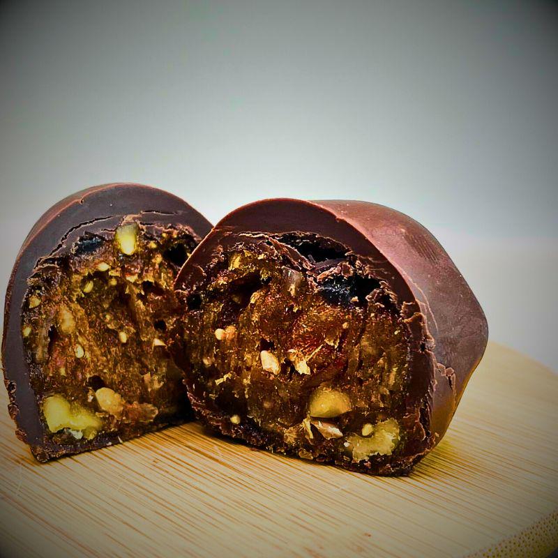 Конфеты Асал с орехами и сухофруктами в шоколадной глазури инжир в коробке 1 кг (Asal-candies-FAH) - фото 6 Конфеты Асал с орехами и сухофруктами в шоколадной глазури инжир в коробке 1 кг (Asal-candies-FAH) - фото 6