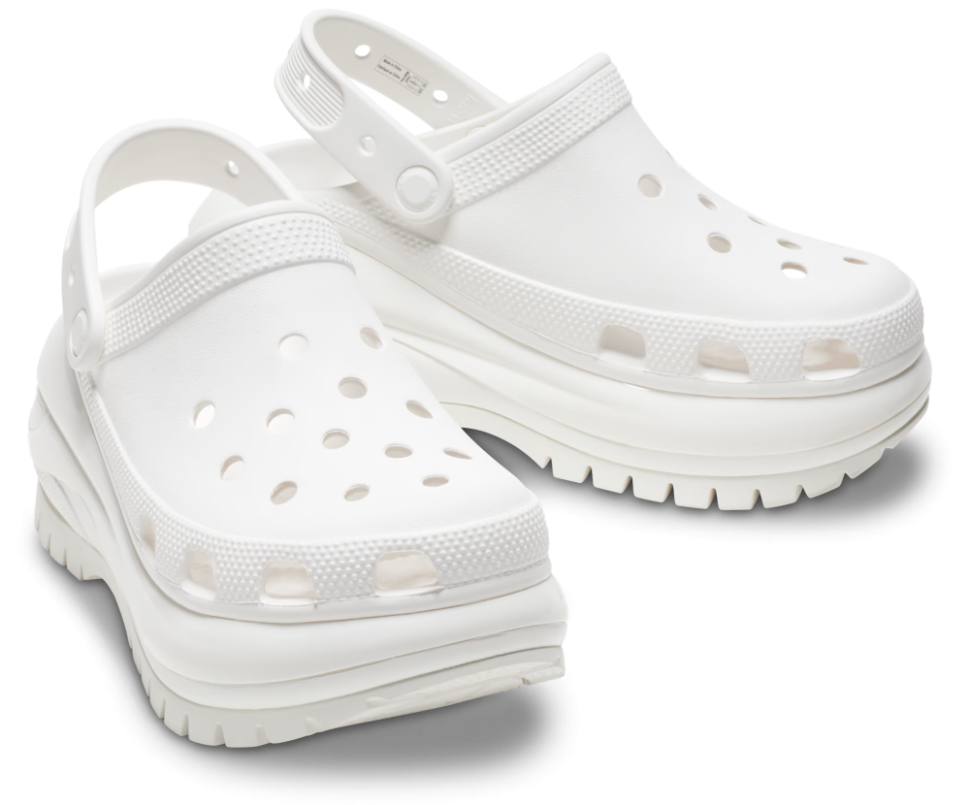 Сабо жіночі Crocs Mega Crush Clog р. 36-37 Білий (10914)