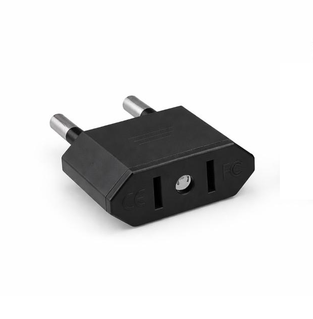 Сетевой переходник USA-EU 220V Black (id_8310)