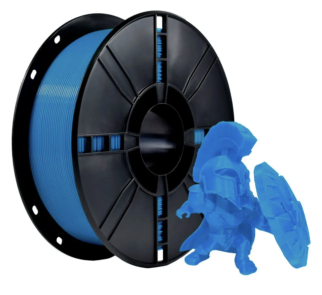 Пластик/филамент для 3D-печати 3DPF PETG Classic Spool 1,75 мм 1 кг H230-260°C B60-80°C Синий (UA3D101-Blue)