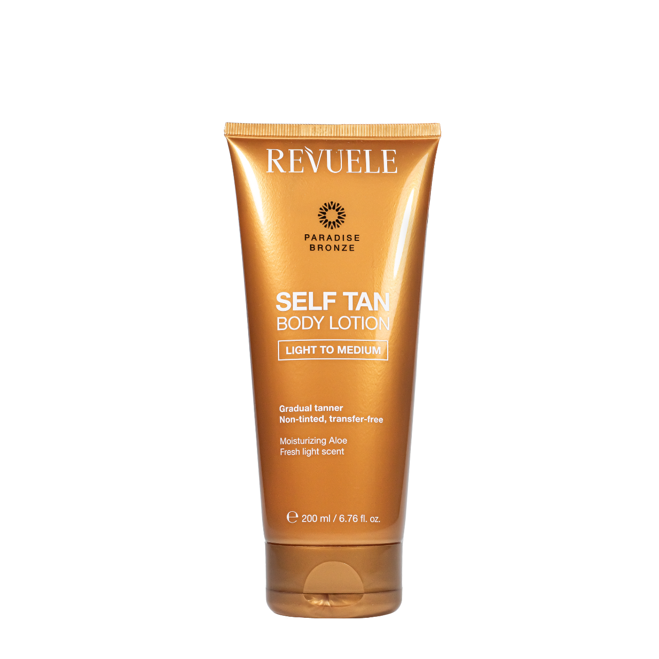 Лосьйон для автозасмаги Revuele Salf Tan Body Lotion Light To Medium 200 мл (2149362838)