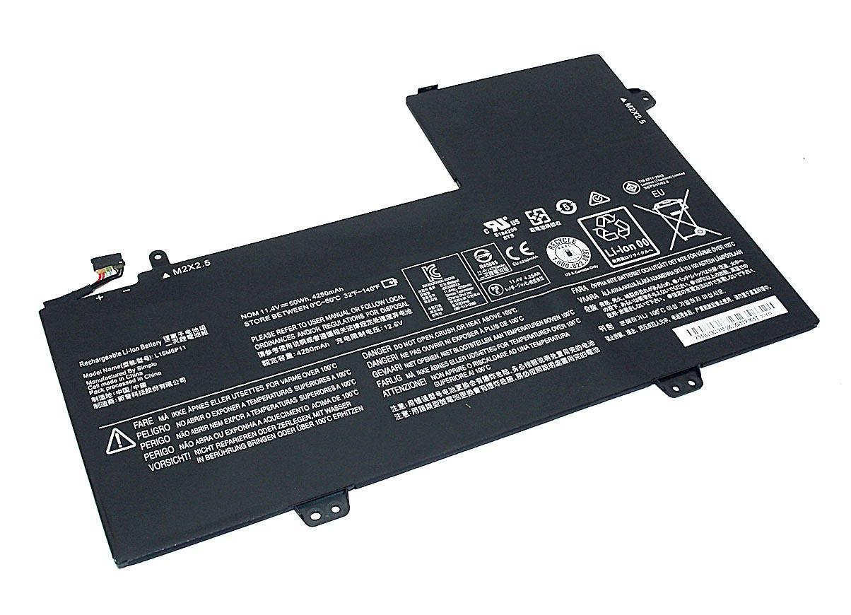 Аккумулятор для ноутбука Lenovo L15C6P11 IdeaPad 700S-14ISK 11,4 V 4390 mAh (075266)